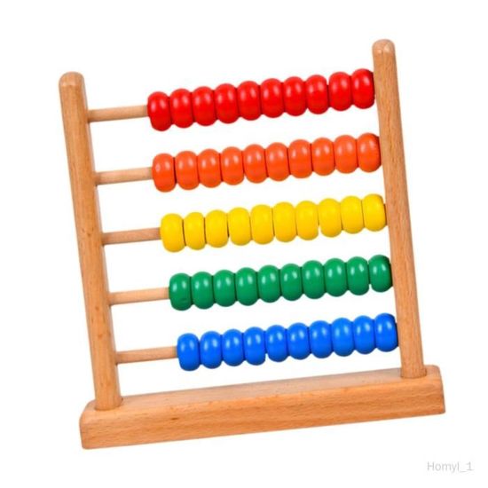 Boulier En Bois - Boulier En Bois Pour Enfant - Les Jouets En Bois