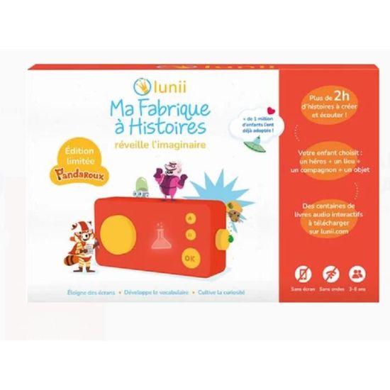 LUNII Ma Fabrique A Histoires Edition Limitée Pandaroux Cdiscount Jeux Jouets