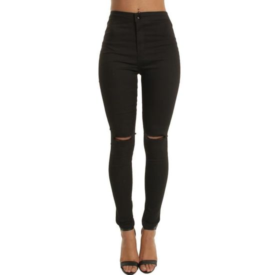 Jean Femme Taille Haute Skinny Stretch - Coupe Crayon Slim Fit - Taille 91cm - Neuf Avec Étiquettes