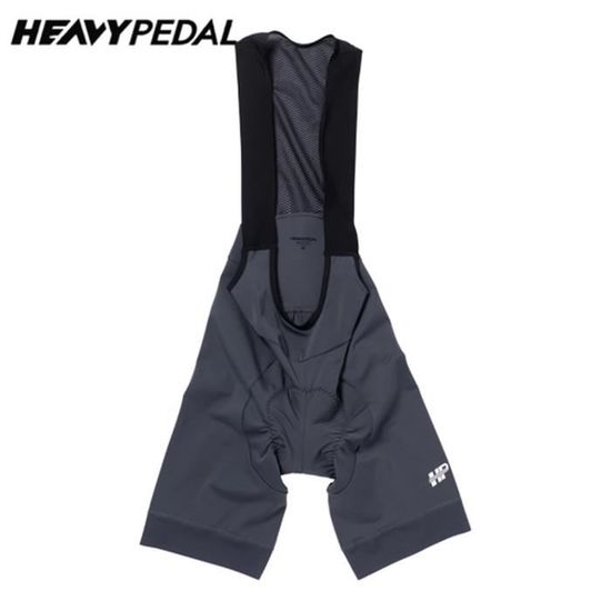 Cuissard Cyclisme Court Homme Noir - Coussin Gel 19D - Pour VTT, Vélo Route - Taille S à 5XL