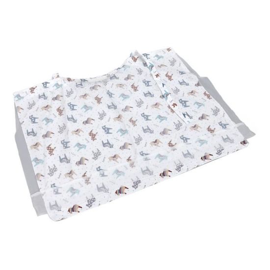 Couverture D'Allaitement Mousseline 360° – Poncho Respirant Vert – Intimité Totale Pour Maman & Bébé – Yanmucy