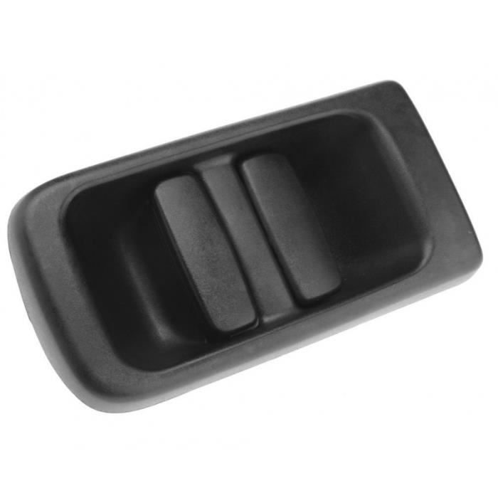 Poignée de Porte latéral coulissante Noir, Adaptable pour Renault Master II et Opel Movano et Nissan Interstar