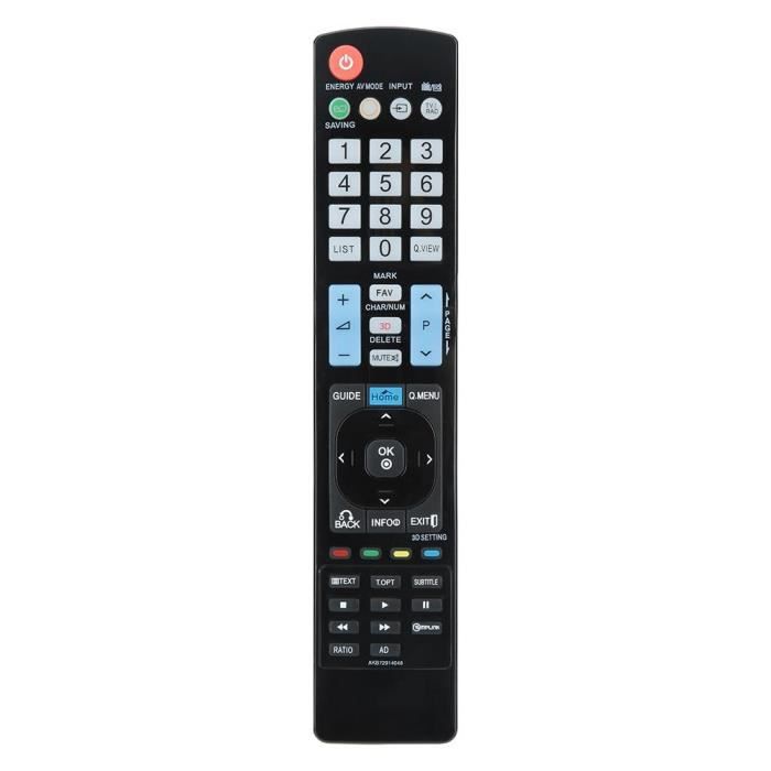 LANQI Télécommande Remplacement Pour LG AKB72914048 TV Distance de 10 mètres