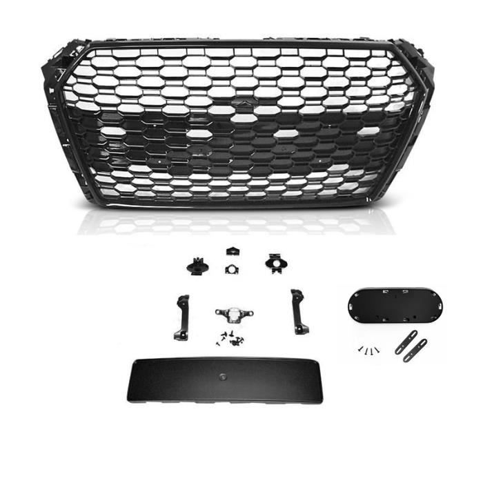 CALANDRE LOOK RS4 POUR AUDI A4 B9 PHASE 1 DE 05/2015 A 2019