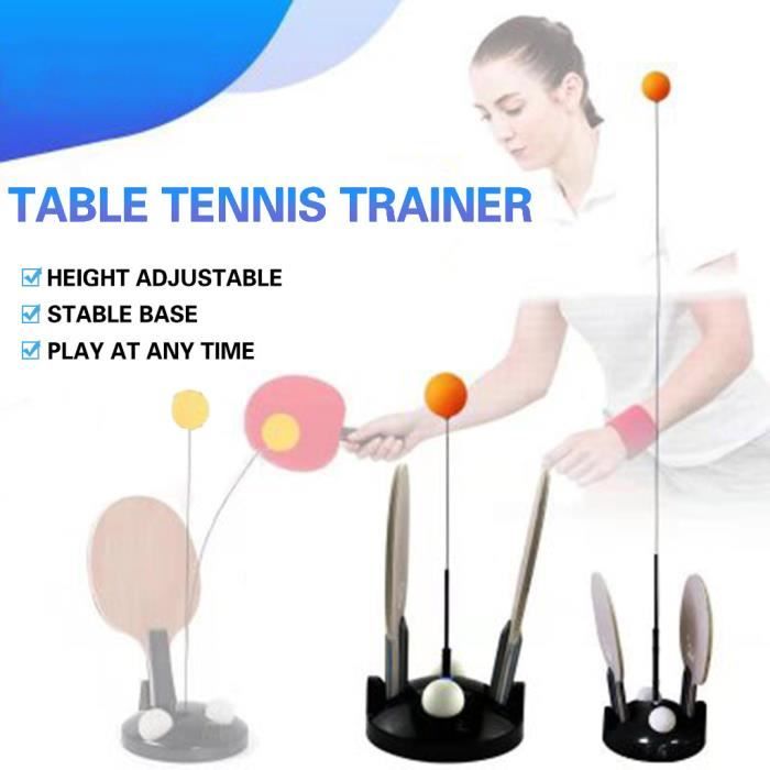 Élasticité molle de machine de formation d'axe de formateur de tennis de table pour le dispositif adulte d'enfant @coercoo287