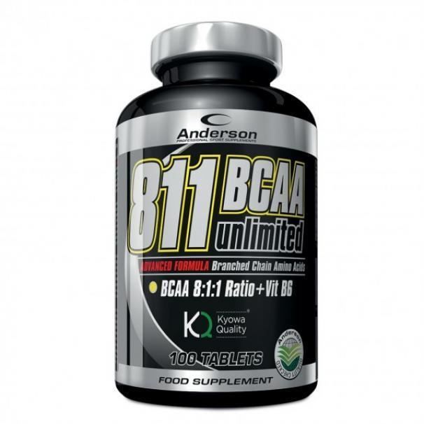 RECHERCHE ANDERSONNE - 811 BCAA UNLIMITED - INTEGRATEUR D'ACIDES AMINO RAMIFIES - 100 TABLEAUX Noir