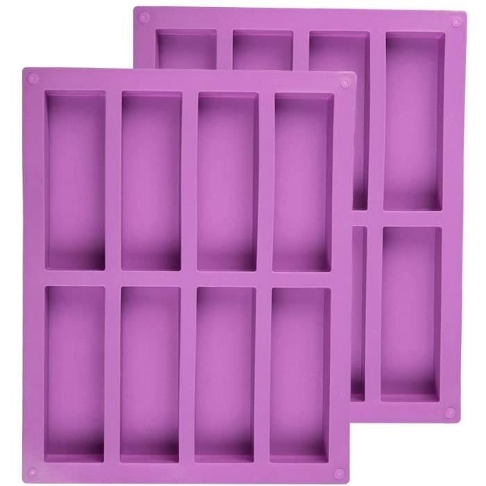 MOULE A GATEAU Moulle Barre Silicone 2 piegraveces moulle silicone rectangulaire patisserie moule cake en silicone pour chocolat1014