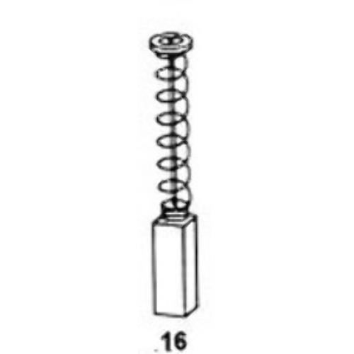 Asein - Balais de Charbon - 1109 Pour Bosch - 5x8x15,5 mm - Réf. org.: 1.607.014.117, 1.607.101.117 & 1 607 014 117 - Avec arrêt aut