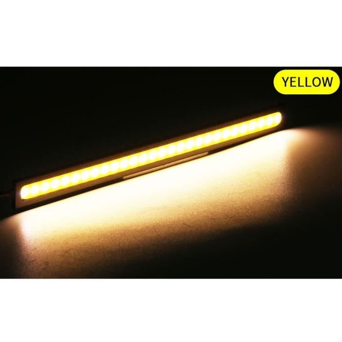 17cm voiture lumière led barre de phare de véhicule décoration lampe de queue de moto bande 12V DRL auto feux
