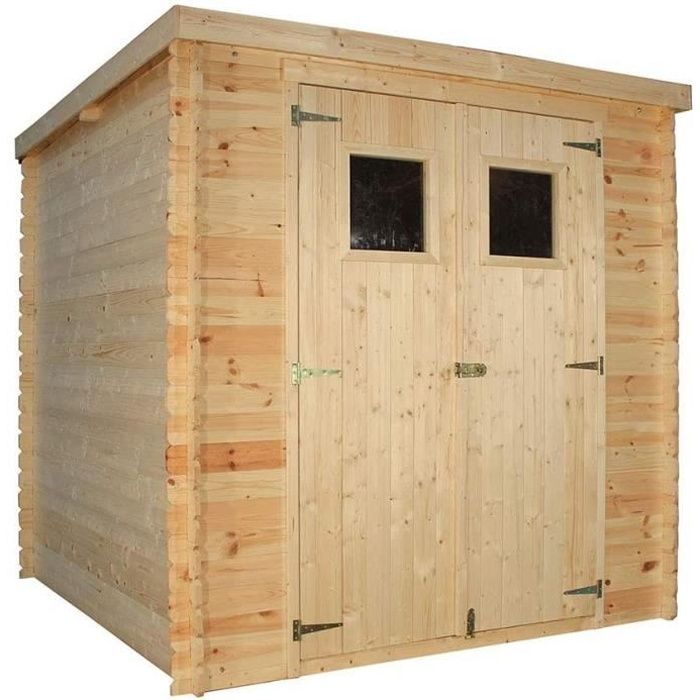 Abri de Jardin en Bois Gardiun Sergei 4,16 m² 204x204x200