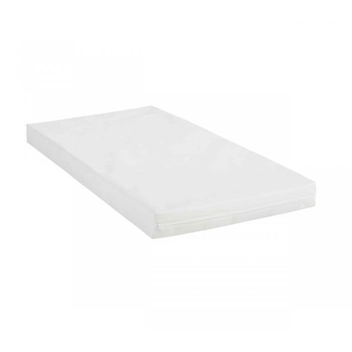 Matelas Bébé Bruxellois Malicieux Blanc Terre de Nuit 70x140
