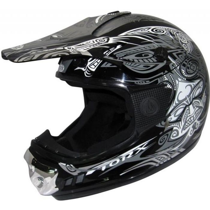 Casque de moto cross Torx Peter Maori taille M Enfant YM Kid Neuf