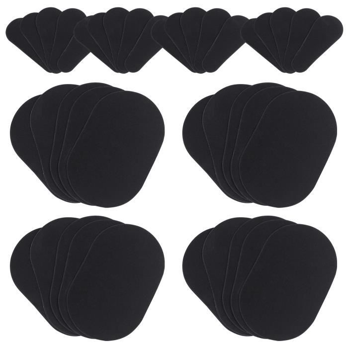 TRIXES Ensemble de 40 Coussinets Exfoliants pour une Peau Lisse Épilation des Jambes Bras Visage Lèvre Supérieure
