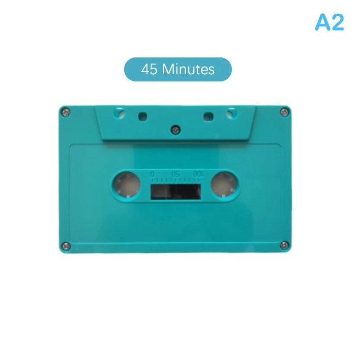 Cassette standard innovante pour la musique,lecteur de bande vierge ...