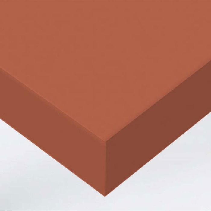DIMEXACT - Papier peint Terracotta uni mat - 75 cm x 1 m - En Rouleau