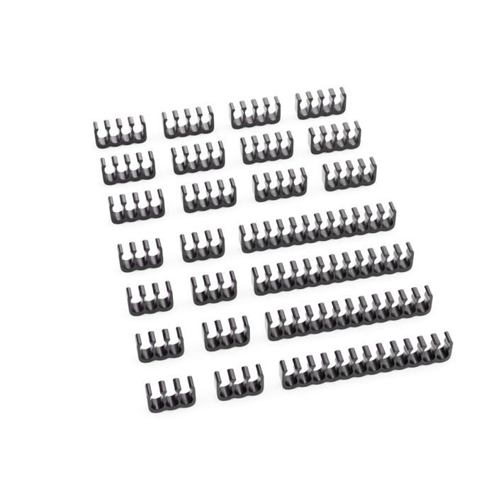 Set of 24 Cable Combs Cable Organizer Cable Management Cable Guides ...