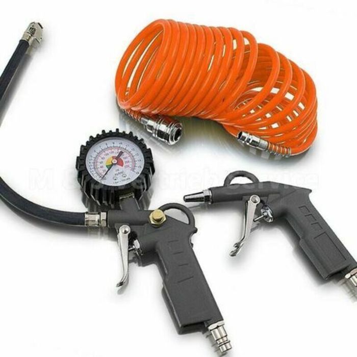 Ensemble daccessoires à air comprimé 3 pièces pour tuyau de compresseur soufflette à pression des pneus