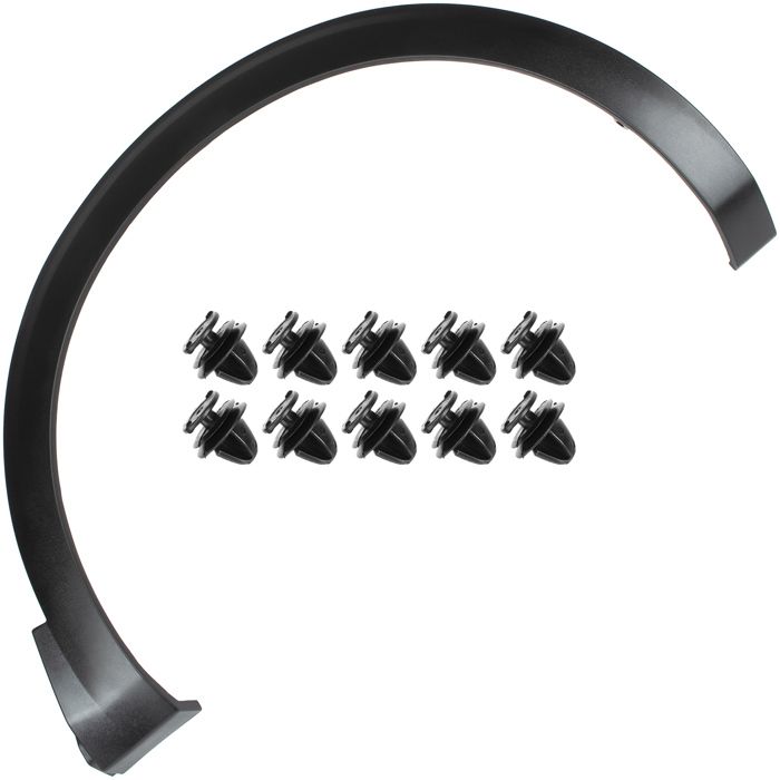 Couvre-ailes avant droit - Peugeot 3008 II 2016- - Peugeot 5008 II - Noir - Neuf - Clips de montage inclus