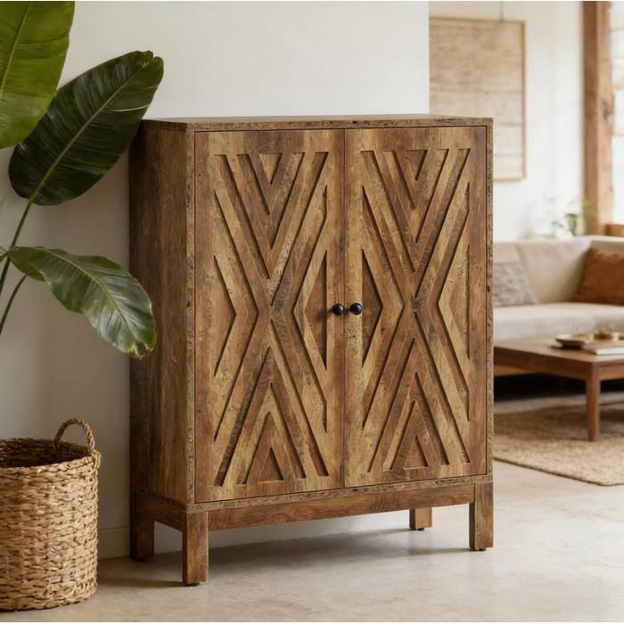Meuble A Chaussures 5 Niveaux Marron Armoire Industrielle FloraGrace Pour Entree Ou Chambre Etageres Reglables 90x35x110cm