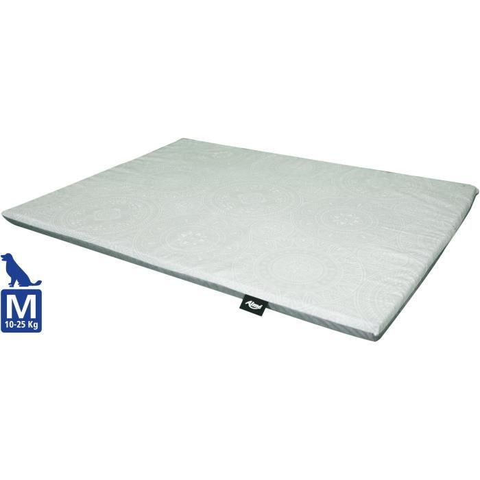 Couchage pour chien - AIME - Tapis plat - Taille L - 80 x 60 x 3 cm