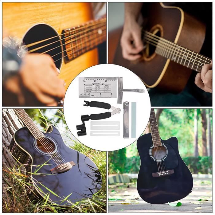 Jauge D'Action Pour Cordes De Guitare - Règle De Précision Pour Instruments