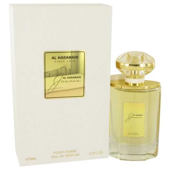 Eau de Parfum - Al Haramain - Junoon - 75 ml - Spray Femme - Parfum de qualité supérieure