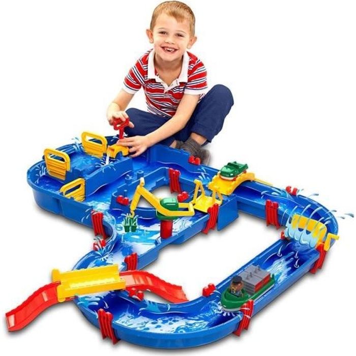 jeu de ponts aquaplay 1628 - aquaplay - pour enfants à partir de 3 ans - système mega pont