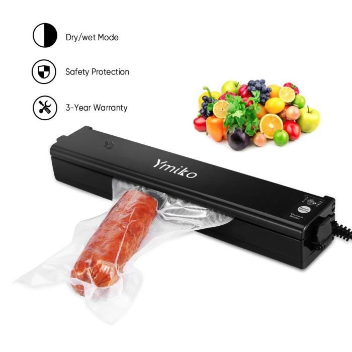 Conservation Aliments Scelleuse Sous Vide Widybord Avec Pots 1,2L