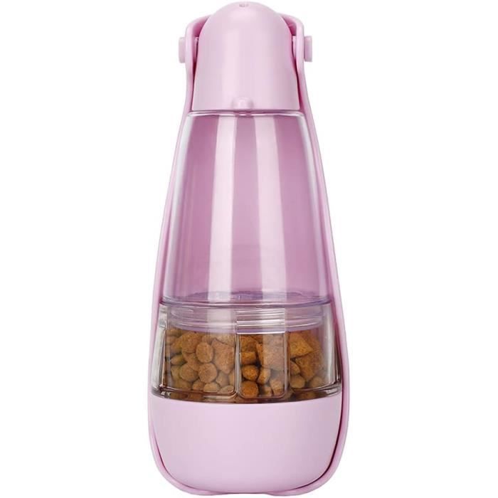 BIRLON Bouteille D'eau Pour Chien 550ml,Distributeur D'eau Portable Gourde Pour Chien Chiot Chat