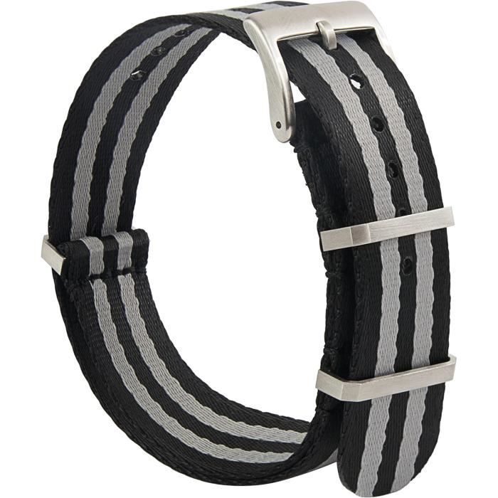 Bracelets Montre En Nylon. Bracelet Nato. Montre Strap Avec