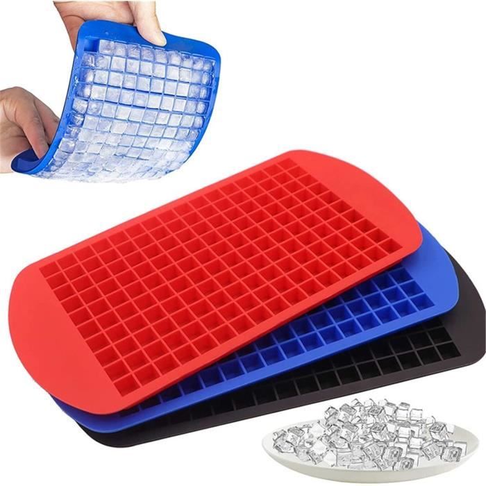 Fouet Matcha Lot De 3 Mini Bacs à Glaçons Avec Couvercles Pour Cocktails, Whisky Ou Cafe Fond En Silicone Flexible Demoulage Facile Sans Bpa Reutilisables Et Empilables 88036208 Glace Carbonique