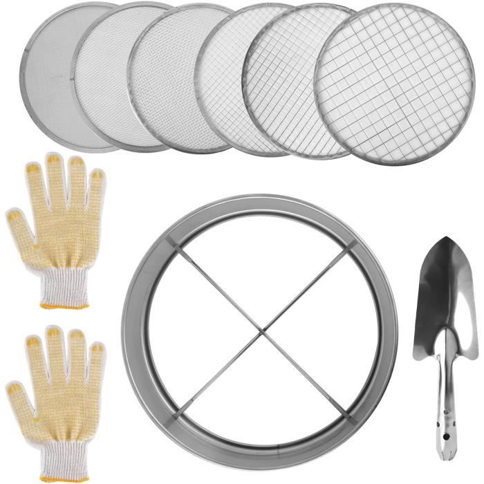 Tamis à Myrtilles En Acier Inoxydable – Maille 10mm, 30x30 Cm, Pour Jardin, Cuisine Ou Tri - 6