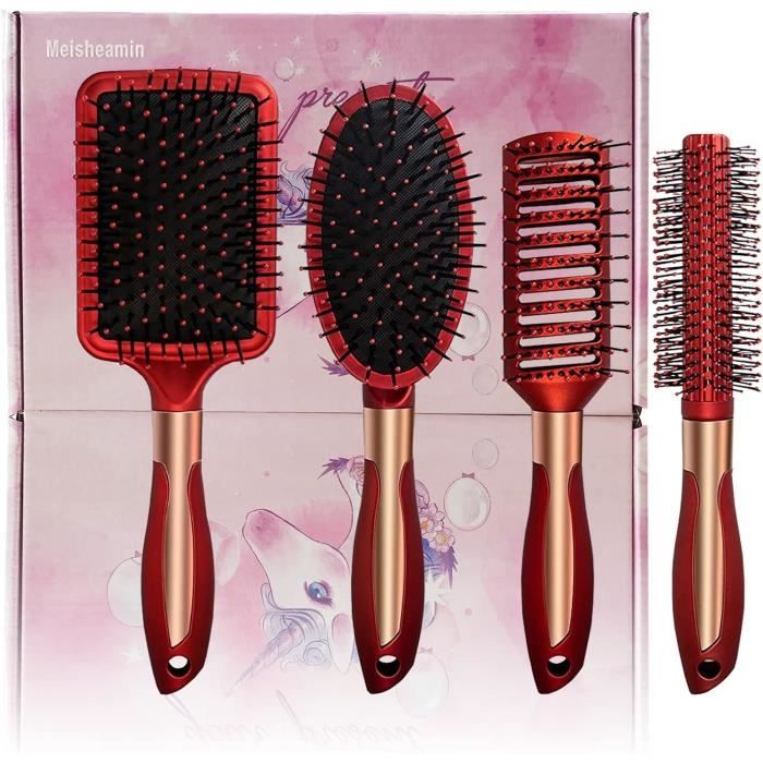 Lot de 3 Brosses et peigne en bois - Baby Sweetness