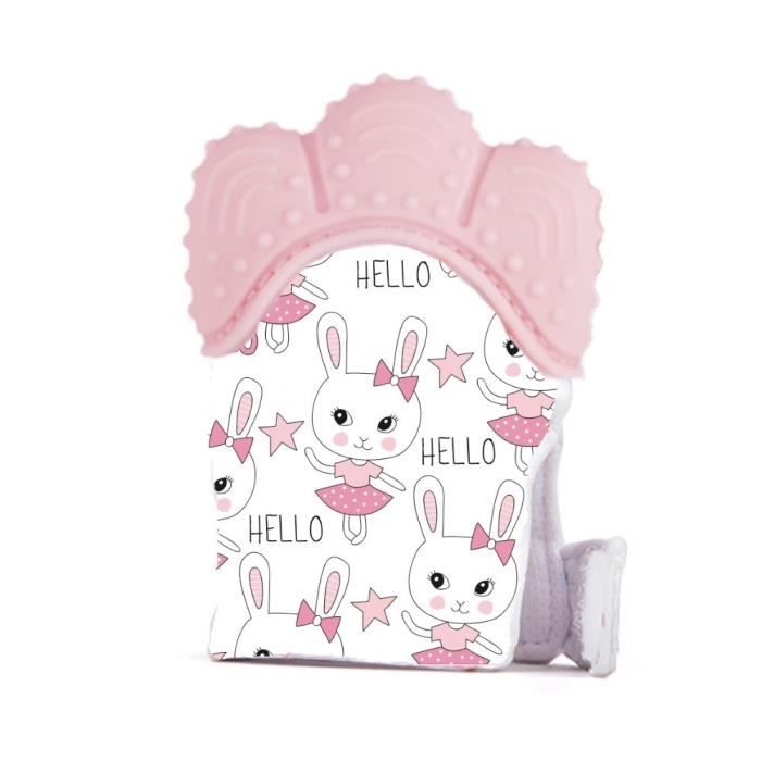 Gant De Dentition Pour Bebe Moufle Jouet De Dentition En Silicone Pour Fille Soulage Et Calme Les Nourrissons Cdiscount Puericulture Eveil Bebe