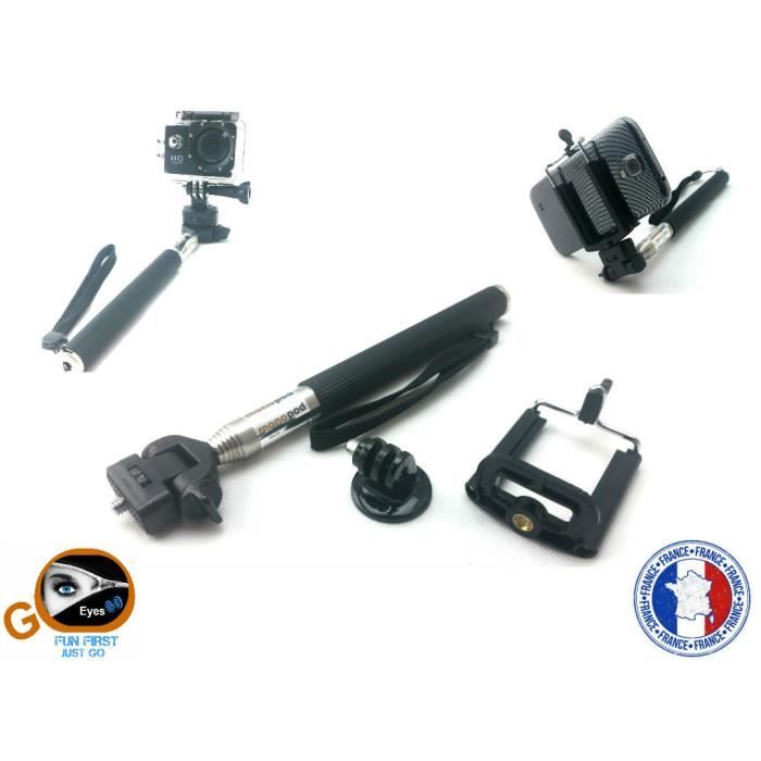 Perche télescopique,selfie,monopod,GoPro,téléphone Achat / Vente