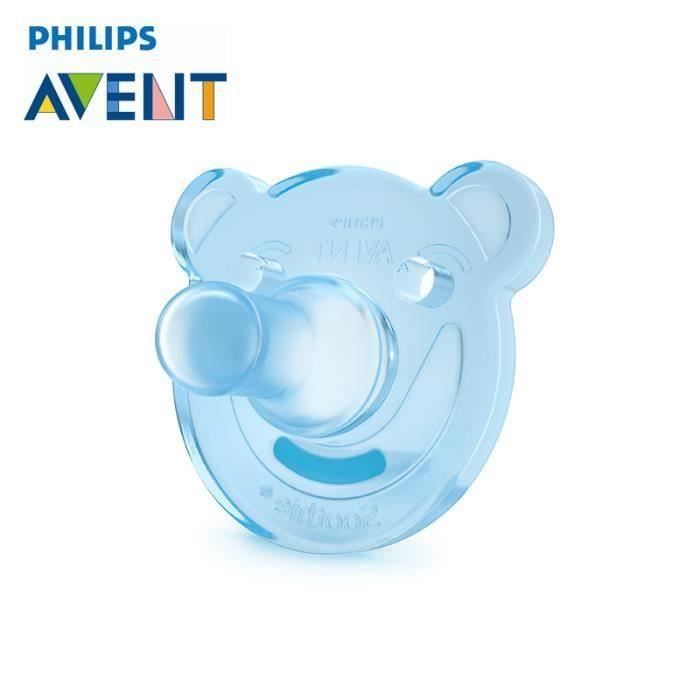Avent 2pcs Bebe Silicone Dummy Sucettes Sucettes Bebe Enfant En Bas Age Nipple Pour 0 3m Bleu Cdiscount Puericulture Eveil Bebe