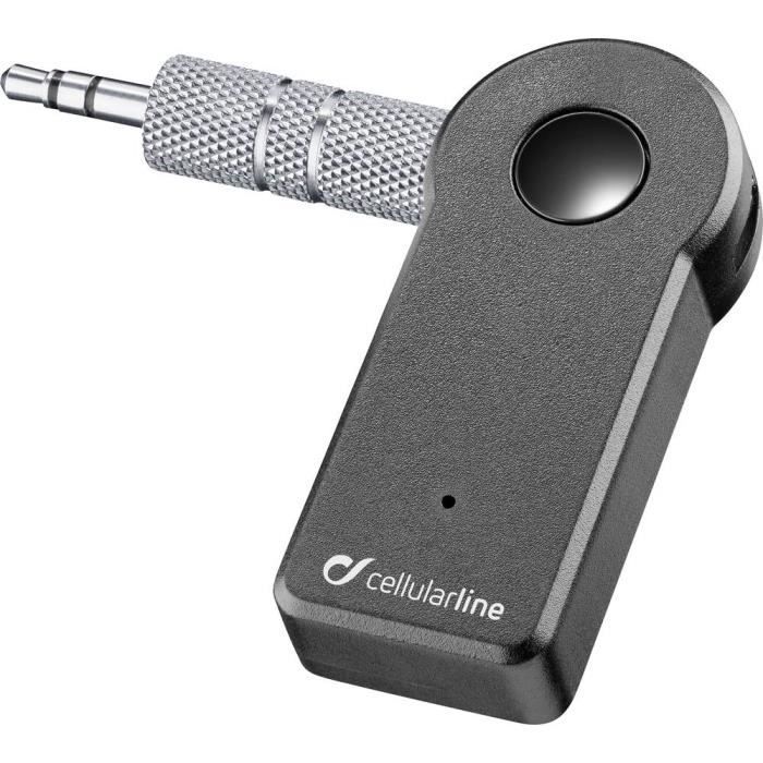 Cellularline BTMUSICRECEIVERK Récepteur de musique BluetoothÂ® Version Bluetooth: 4.2 10 m batterie intégrée