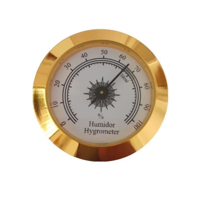 Thermomètre Hygromètre Analogique Mural - Mesure Température (-30°C à 60°C) Et Humidité - Pour Maison, Bureau, Serre