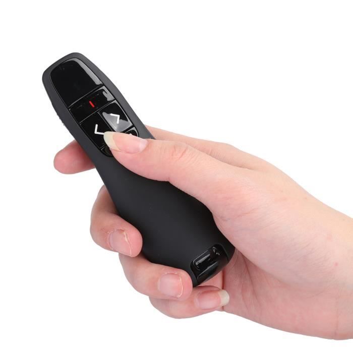 Drfeify stylo électronique sans fil PPT Pen R400 Présentateur Laser Pointeur Électronique Sans Fil Télécommande Accessoire