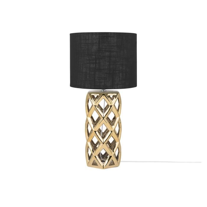Beliani - Lampe à poser dorée SELJA
