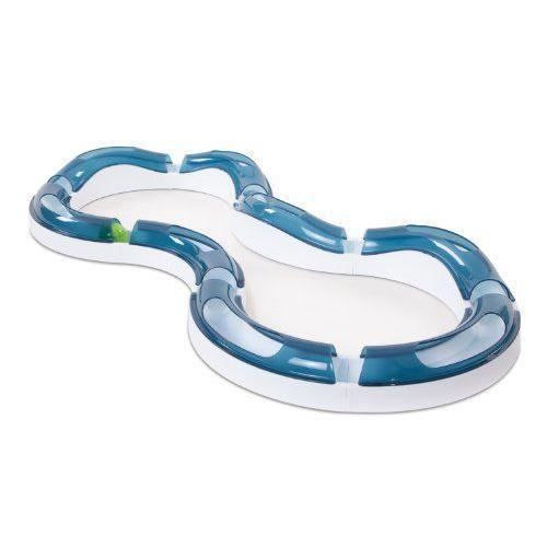 Comparer les prix de Cat it Catit Aire de Jeux Super Roller Grand Huit avec Balle Lumineuse pour Chat - 50736