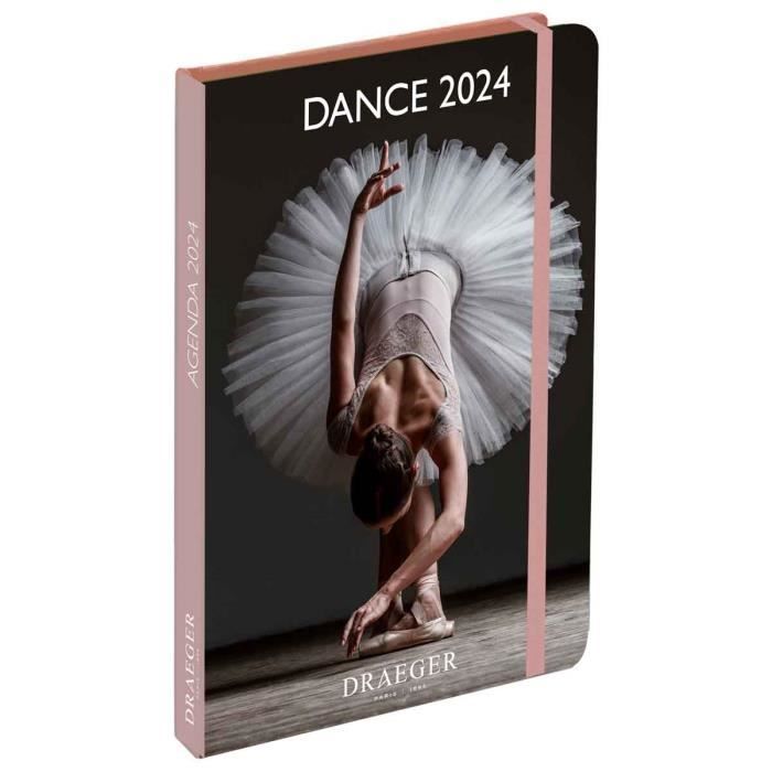 Agenda De Poche 2024 - Draeger Paris - Danse - Format : 11,5 x 16 cm