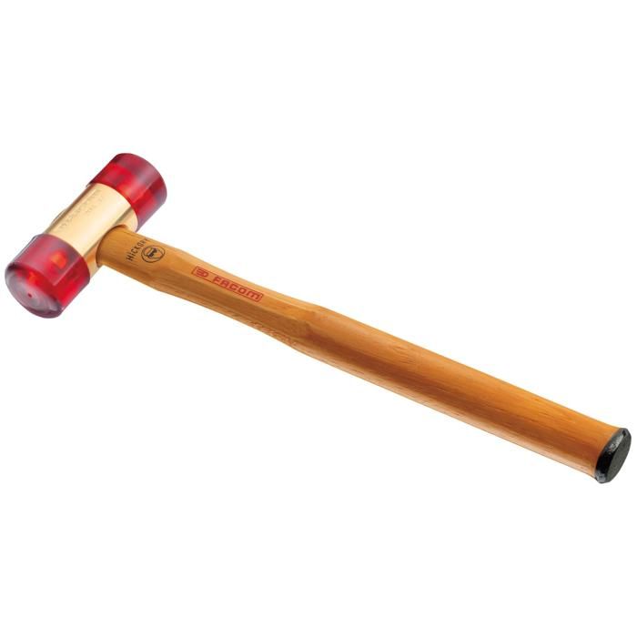 Massette acier 32 mm embout cellulose FACOM 208A32BBA Remplace les maillets en bois et cuir