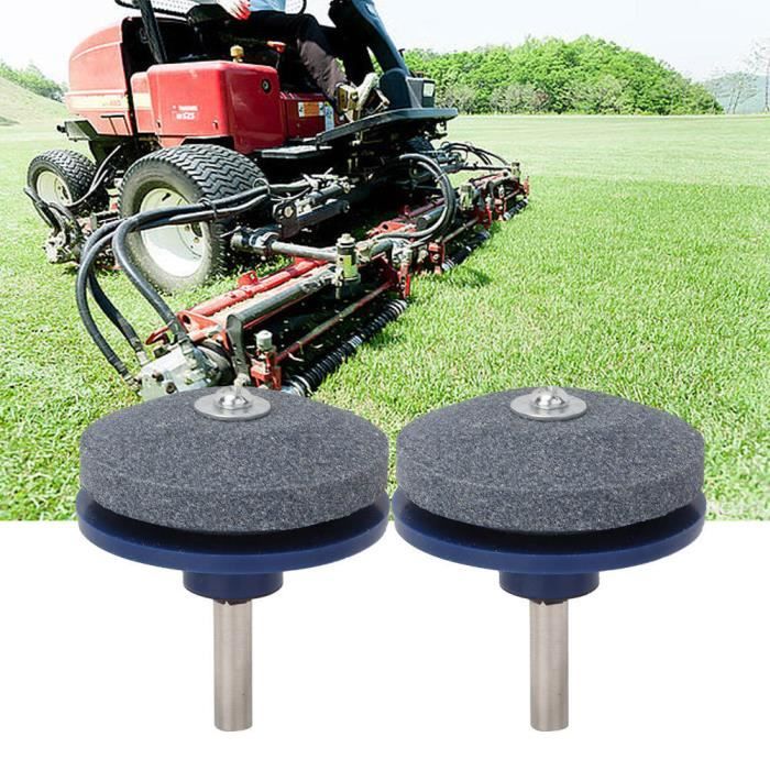 Tondeuse,Affûteur De Lame De Tondeuse à Gazon 50MM Plus Rapide, Affûtage Universel, Coupes De