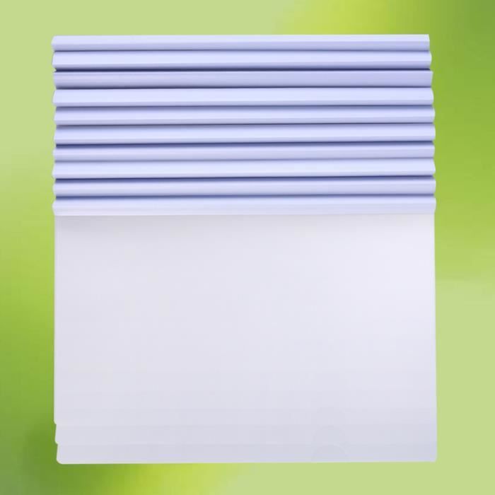 PYEUIFT 10 Pièces Couverture Rapport A4 Transparent Barre Coulissante - Violet Dégradé