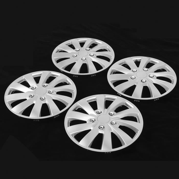 Enjoliveurs de roues RENAULT CLIO 3 15 Kit de 4 pieces - Cdiscount Auto