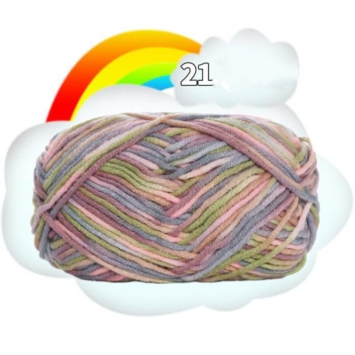 Fil De Raphia De Coton Vsilay – 150 Mètres, Coloré – Pour Crochet, Chapeaux, Sacs, Travaux Manuels