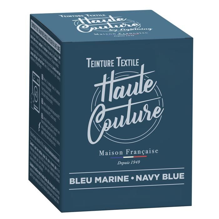 Teinture textile bleu marine - Cdiscount