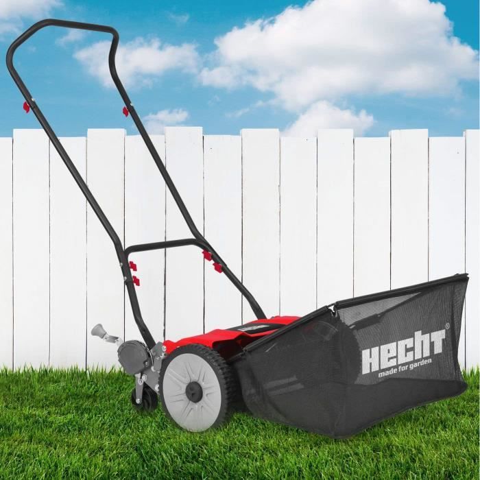 Jardin 514 Tondeuse helicoidale sans electricite essence fil - Hecht