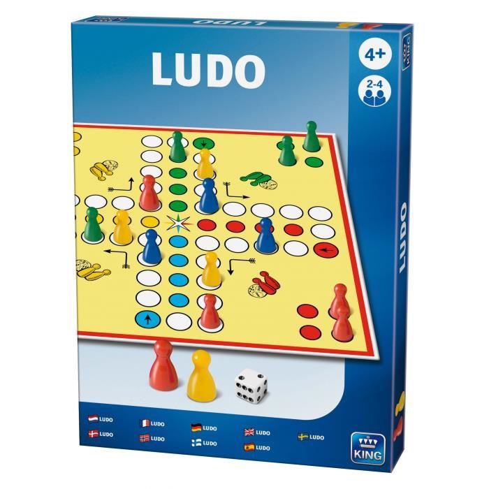 King jeu de société Ludo Cdiscount Jeux Jouets
